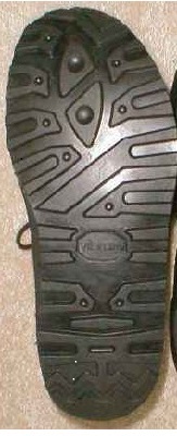 Haflinger shoes resoled with Vibram lug soles- style #1030