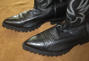 justin boots with vibram soles